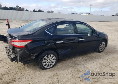 2014 Nissan Sentra S из США, поврежденный, VIN 3N1AB7AP1EY256148